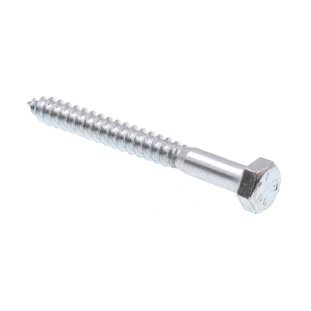 Hex Lag Screw 5/16in X 3in A307 Grade A Zinc Plated Steel 50PK